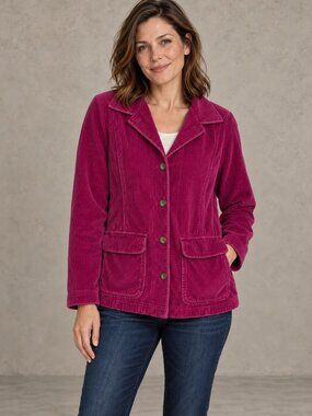 LL Bean Corduroy Jacket Size 6 Petite